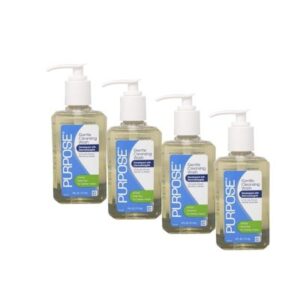 Purpose Gentle Cleansing Wash, 6 Fl Oz (Pack of 4)