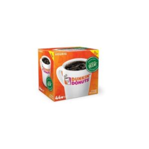Dunkin’ Donuts Decaf Keurig® Single-Serve K-Cup® Pods, Medium Roast, Box of 44 K-Cup® Pods
